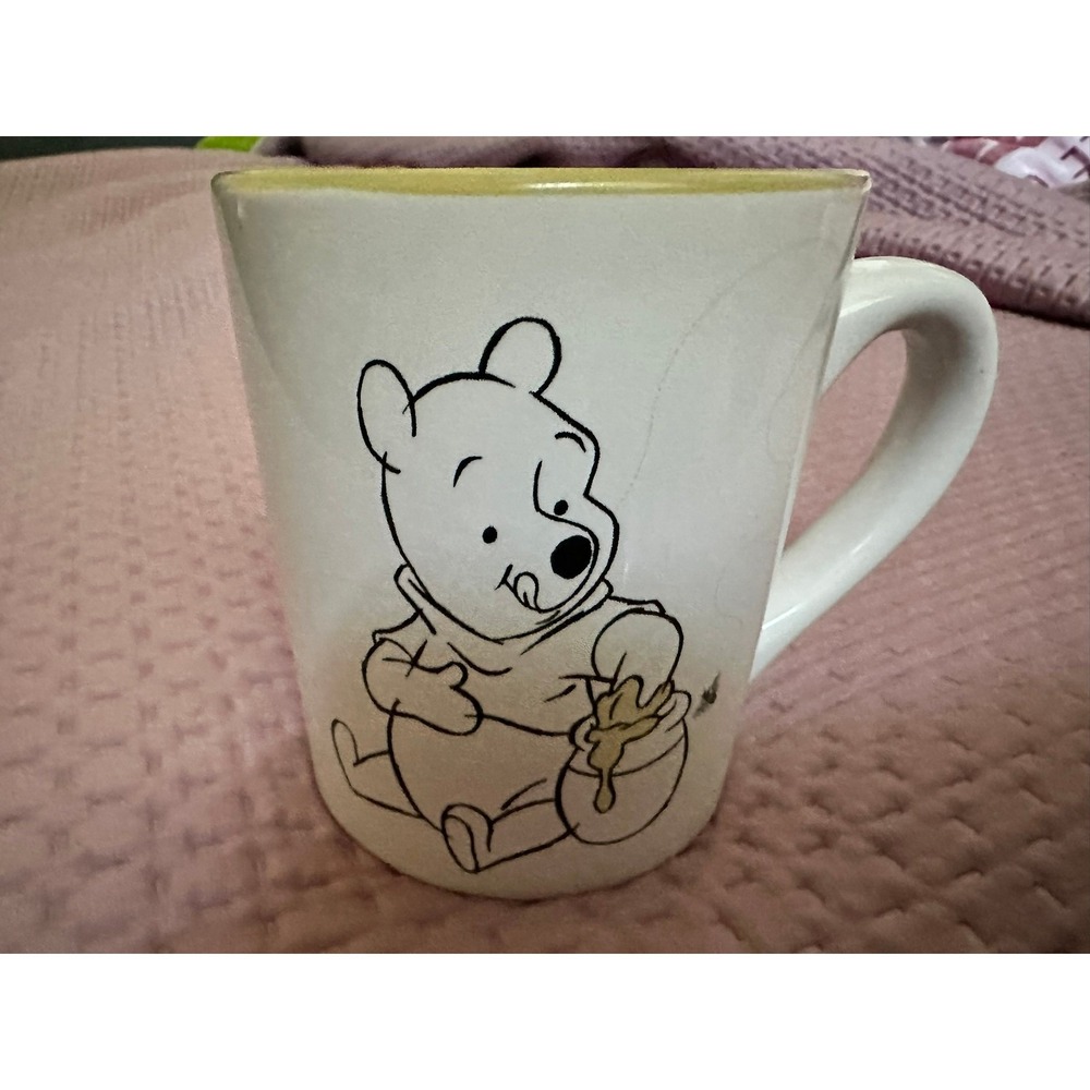 Disney Winnie the Pooh Bee Kind Bee Happy Bee You Ceramic Coffee Mug White